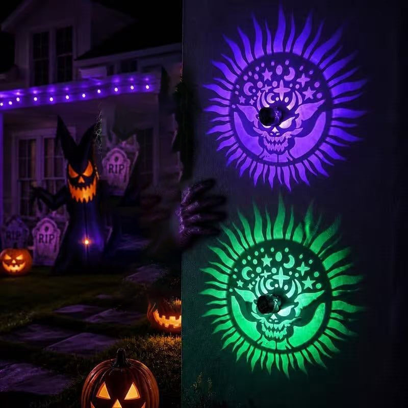 Last day 70% OFF🌟Solar Outdoor Decorative Wall Projection Light