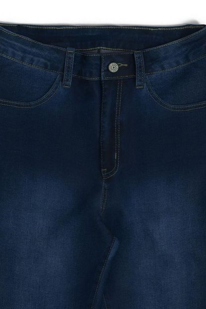 Elastic High Rise Skinny Jeans-Pink Laura