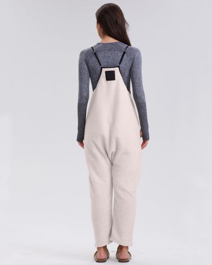 Women's Adjustable Strap Fleece Jumpsuit (Buy 2 Free Shipping) 