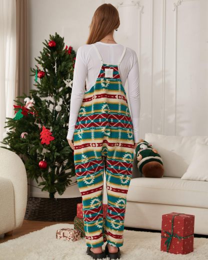 Women's Adjustable Strap Fleece Jumpsuit (Buy 2 Free Shipping) 