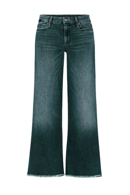 Washed Raw Hem Mid Waist Straight Leg Jeans-Pink Laura