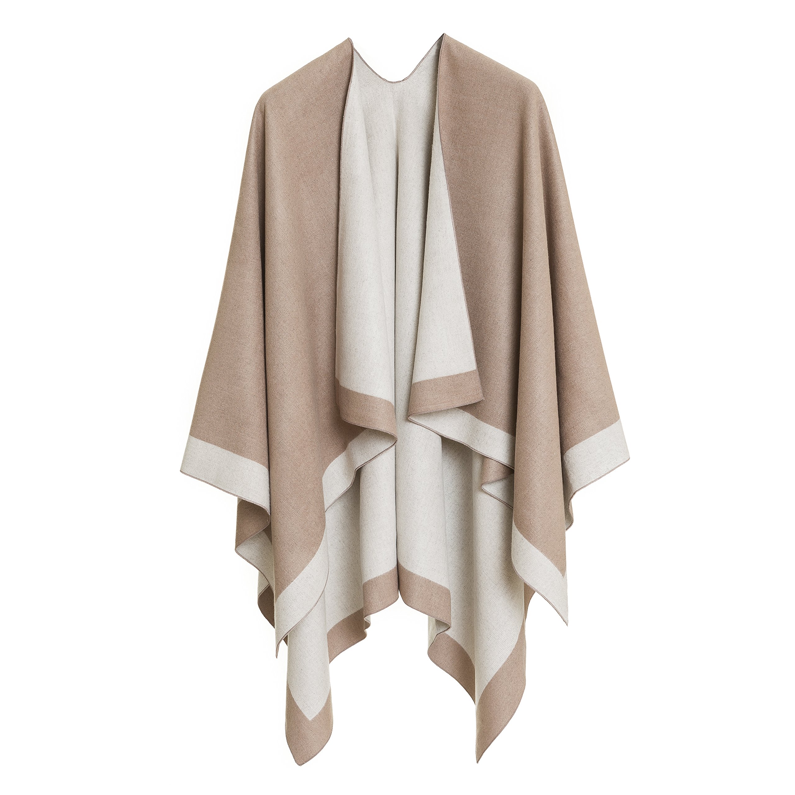 Women's Reversible Shawl Wrap Poncho (Buy 2 Free Shipping)