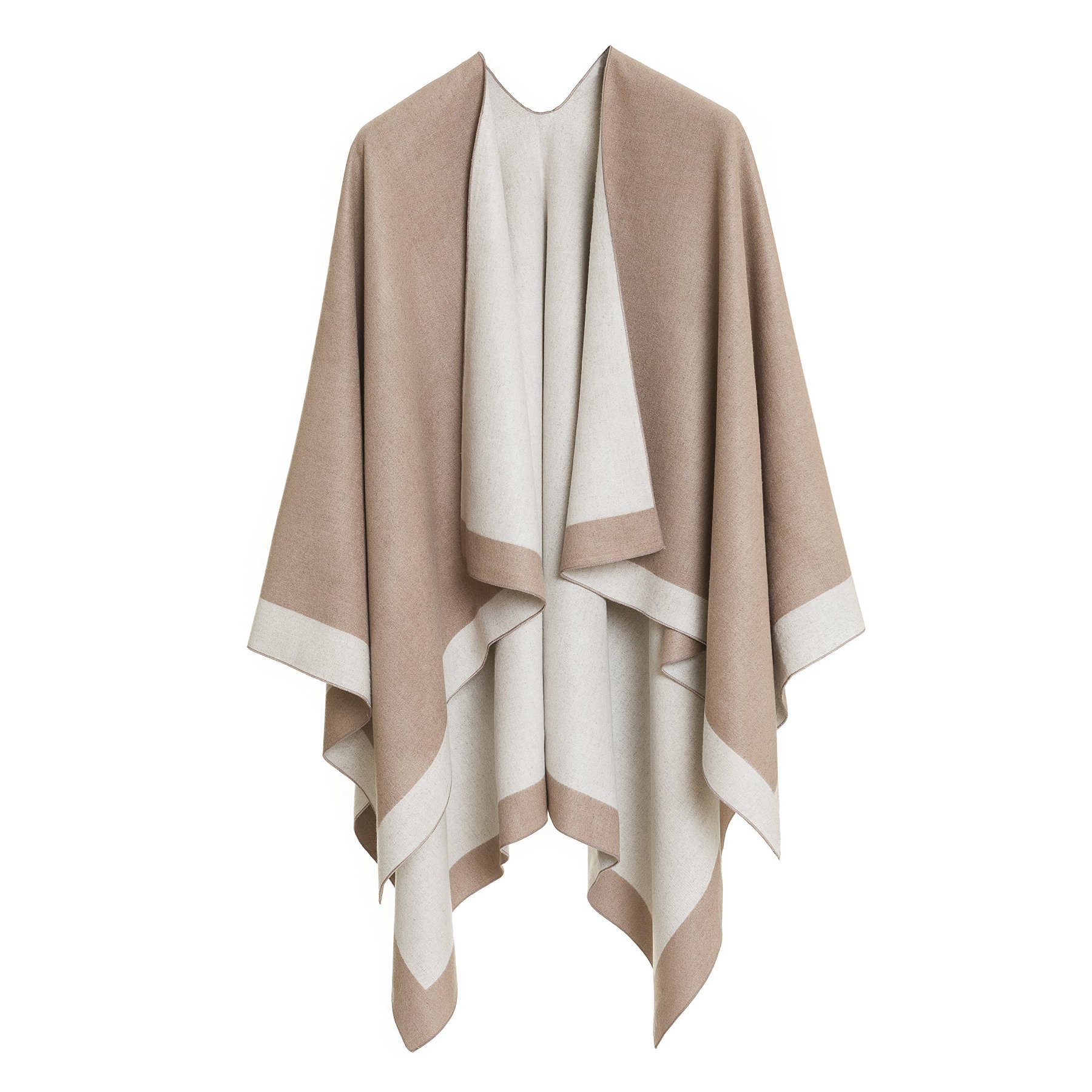 Women's Reversible Shawl Wrap Poncho (Buy 2 Free Shipping)