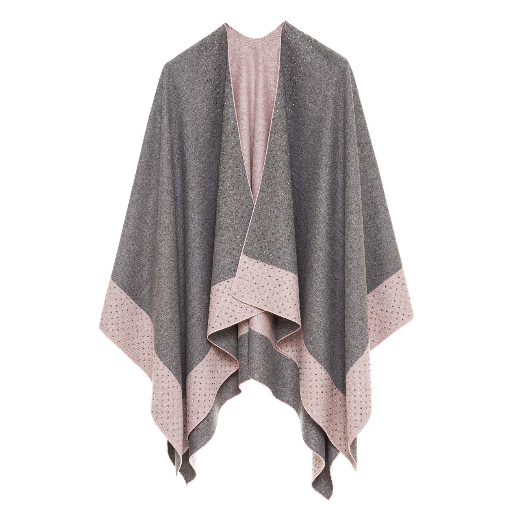 Women's Reversible Shawl Wrap Poncho (Buy 2 Free Shipping)