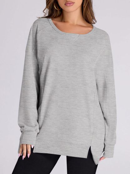 2024 Fall New Women‘s Oversized Pullover with Pockets(buy 2 10% OFF)
