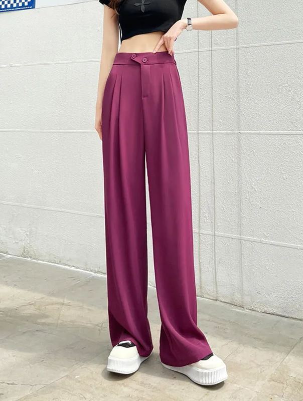 2023 Woman's Casual Full-Length Loose Pants (Buy 3 Free Shipping)-Pink Laura