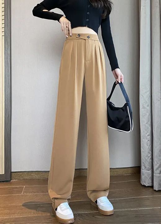 2023 Woman's Casual Full-Length Loose Pants (Buy 3 Free Shipping)-Pink Laura