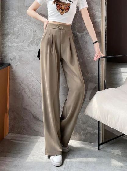 2023 Woman's Casual Full-Length Loose Pants (Buy 3 Free Shipping)-Pink Laura