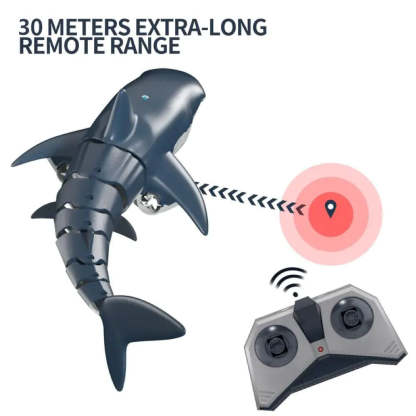 Remote Control Shark Toy – Realistic RC Shark for Pools, Bath & Water Play