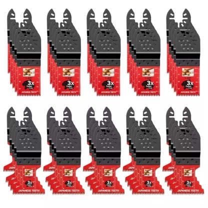 50-piece set of oscillating multitool saw blades