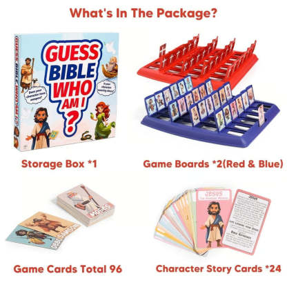 Guess Bible Who I Am Board Games for Kids