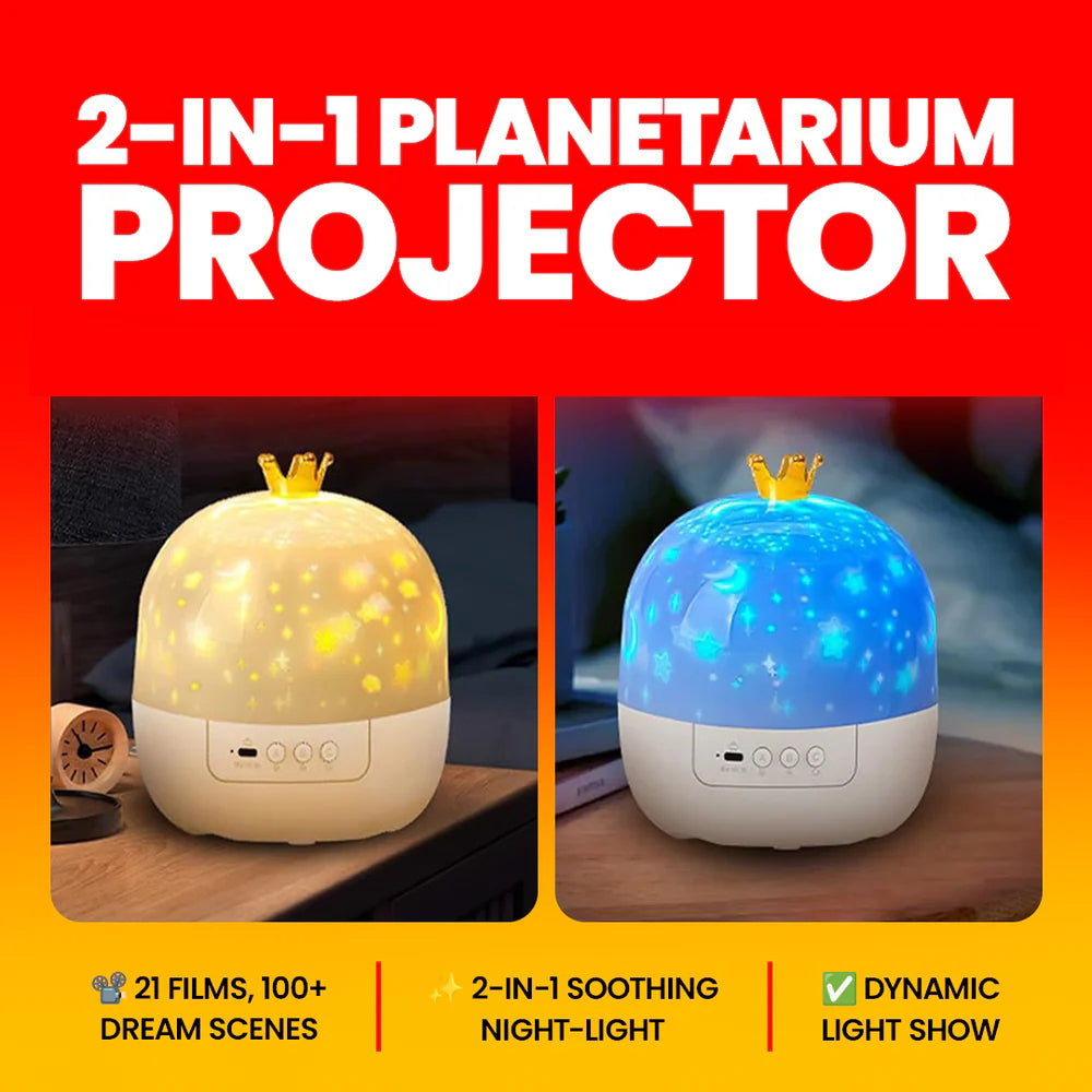 2 in 1 - Planetarium Projector