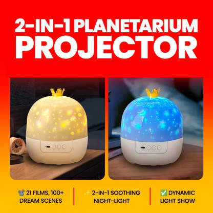 2 in 1 - Planetarium Projector