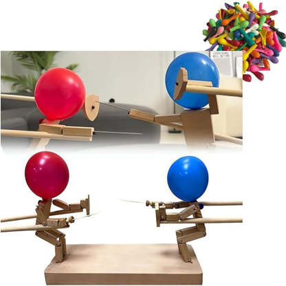 Wooden Fencing Puppets