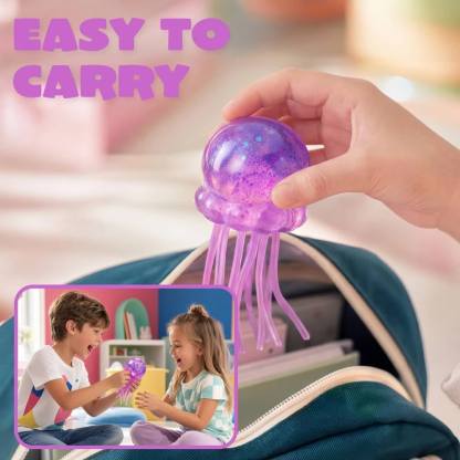 Jellyfish Stress Relief Toys – Glitter Squishy Toy