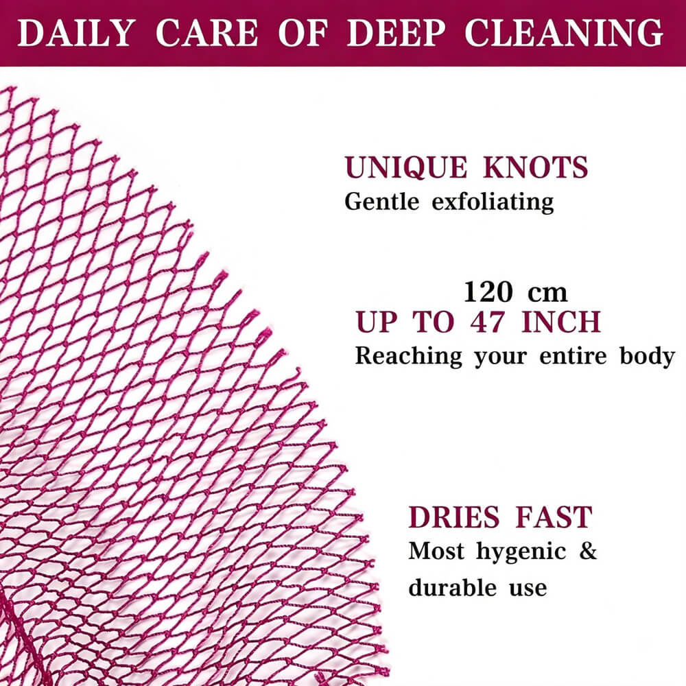African Exfoliating Net Bath Sponge