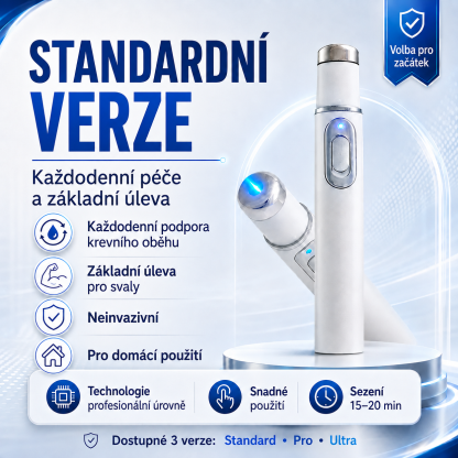 ⚡ Pokročilá rázová vlnová terapie podporuje mužské sexuální zdraví 💪 a pomáhá zmírnit bolesti svalů, kloubů a šlach 🦵