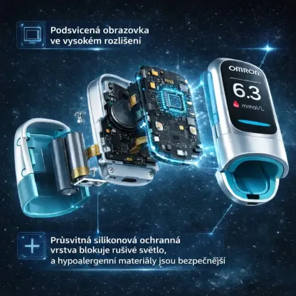Omron™ - Neinvazivní inteligentní monitorování hladiny glukózy v krvi