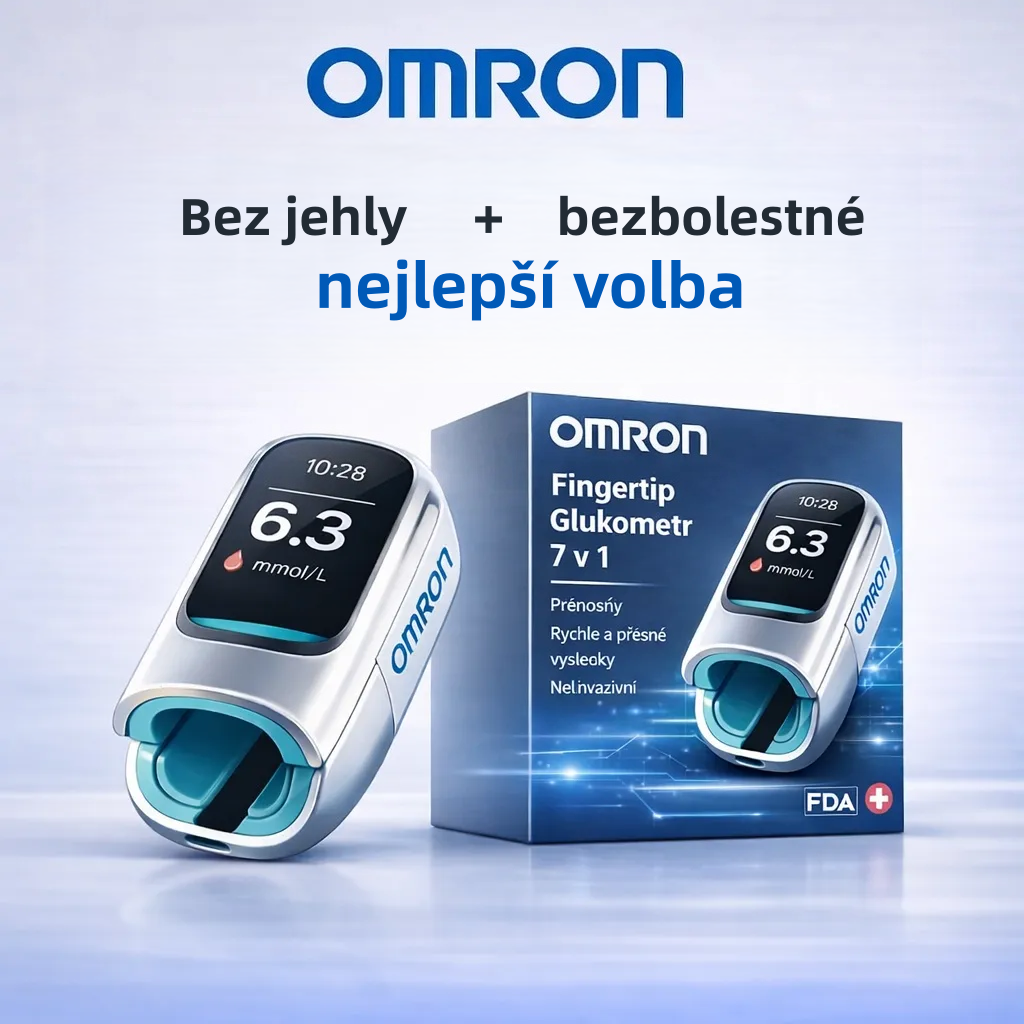 Omron™ - Neinvazivní inteligentní monitorování hladiny glukózy v krvi