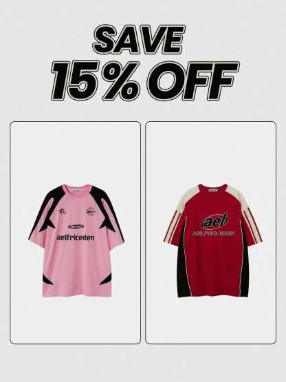  Eden Color Block Soccer Jersey