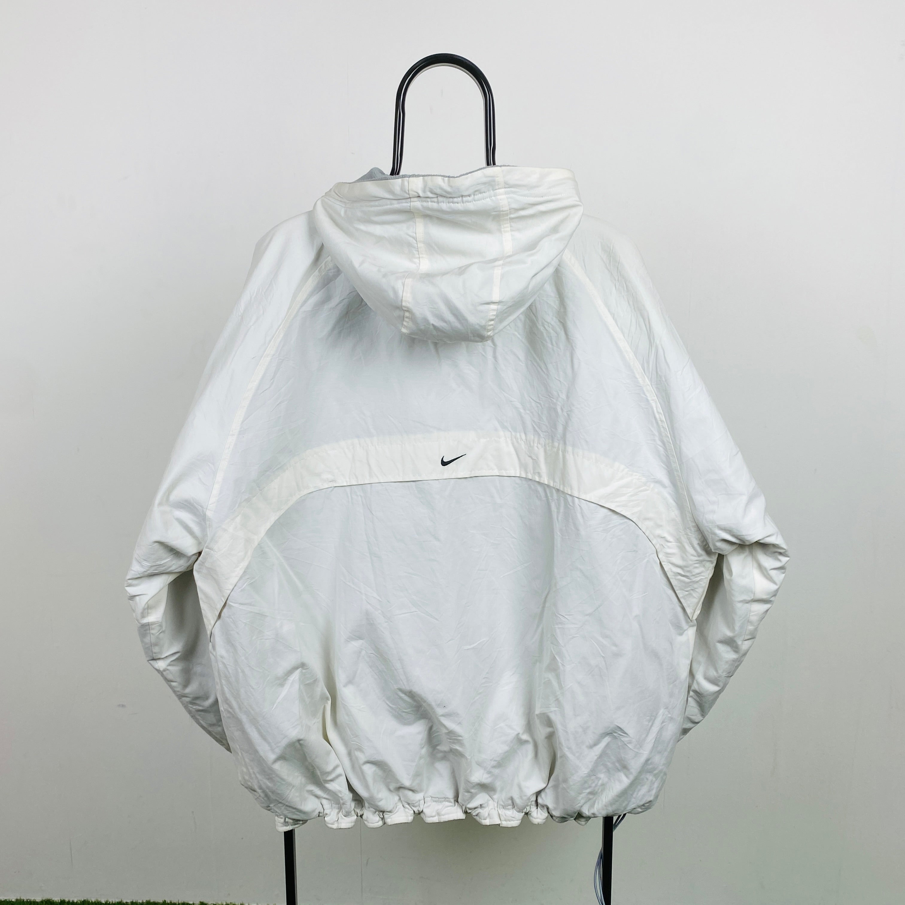 90s Reversible Sidewinder Fleece Coat Jacket Blue White