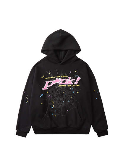 Ogulclon Spider Printed Sweatshirt And Sweatpants Set