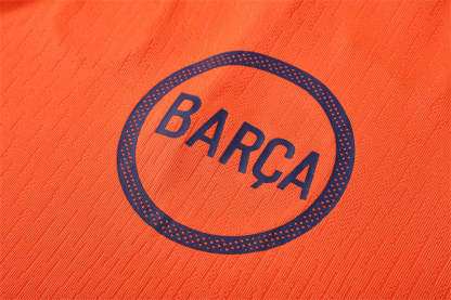 2025-26 Barcelona Orange training suit Adults Or Children