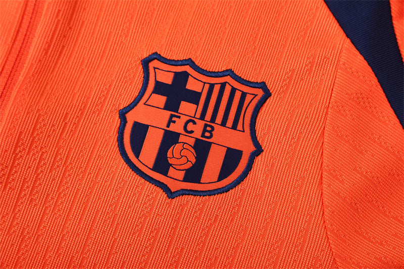 2025-26 Barcelona Orange training suit Adults Or Children
