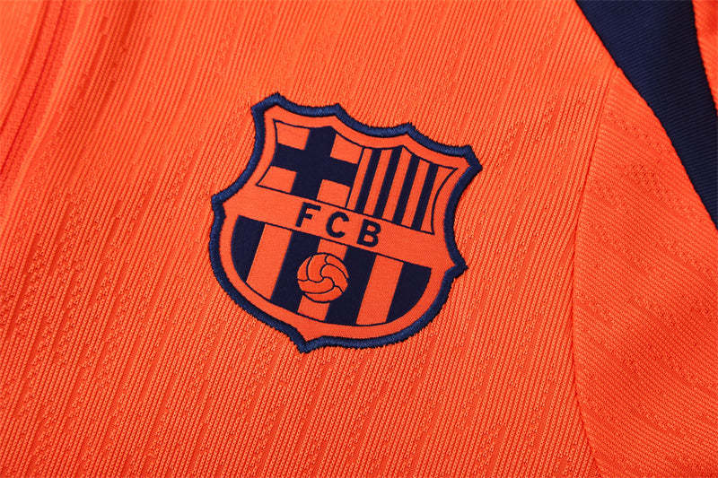 2025-26 Barcelona Orange training suit Adults Or Children