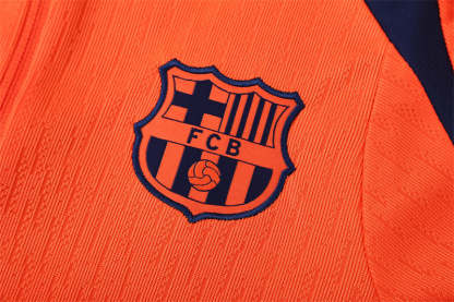 2025-26 Barcelona Orange training suit Adults Or Children