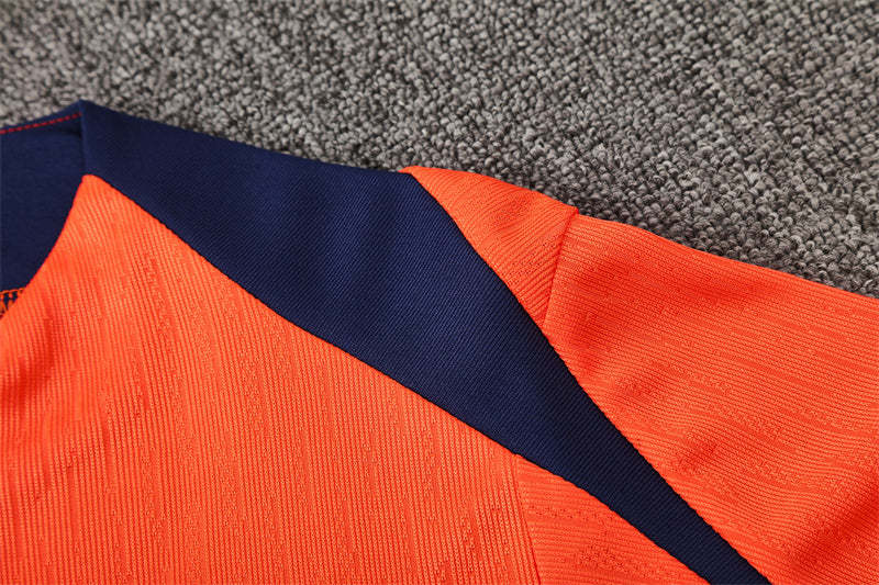 2025-26 Barcelona Orange training suit Adults Or Children