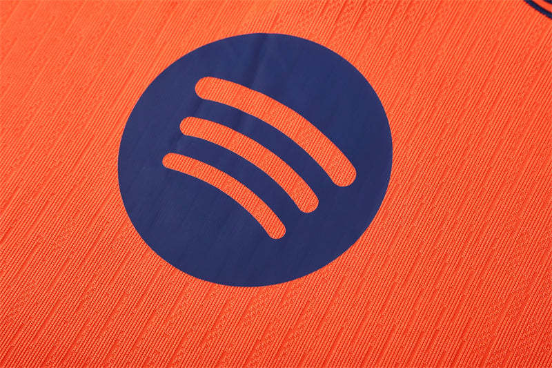 2025-26 Barcelona Orange training suit Adults Or Children