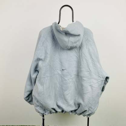 90s Reversible Sidewinder Fleece Coat Jacket Blue White