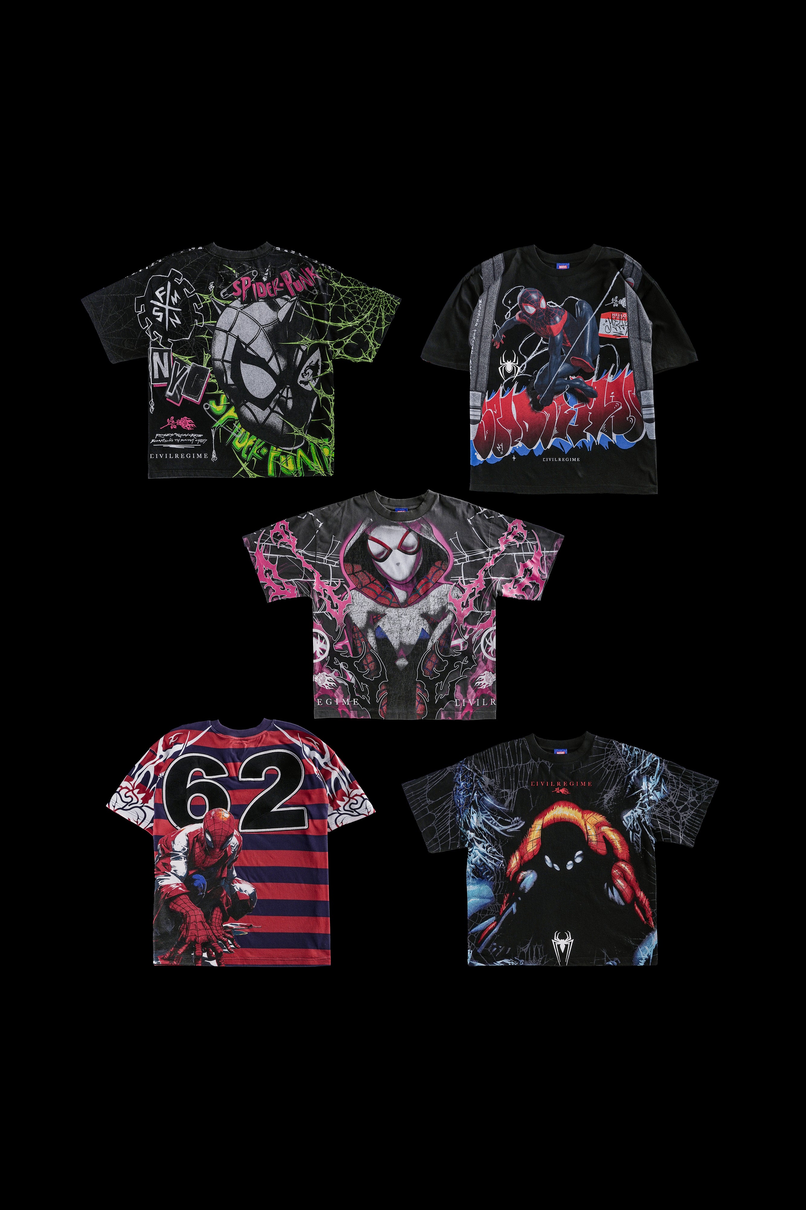Spiderman SBS 199X Tee "Box Set" in Multi Color