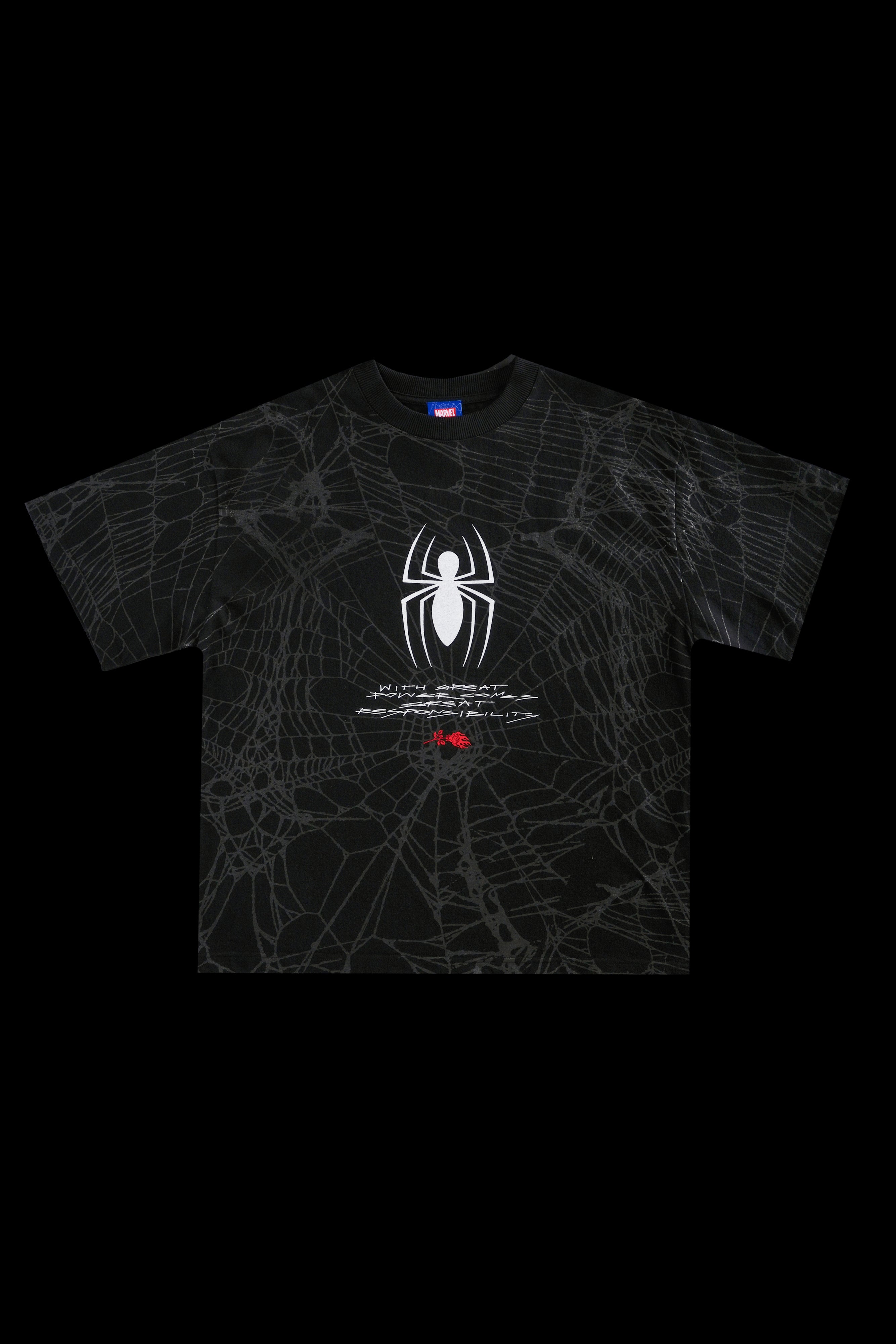Concrete Chaos 199X Oversized Tee in Black
