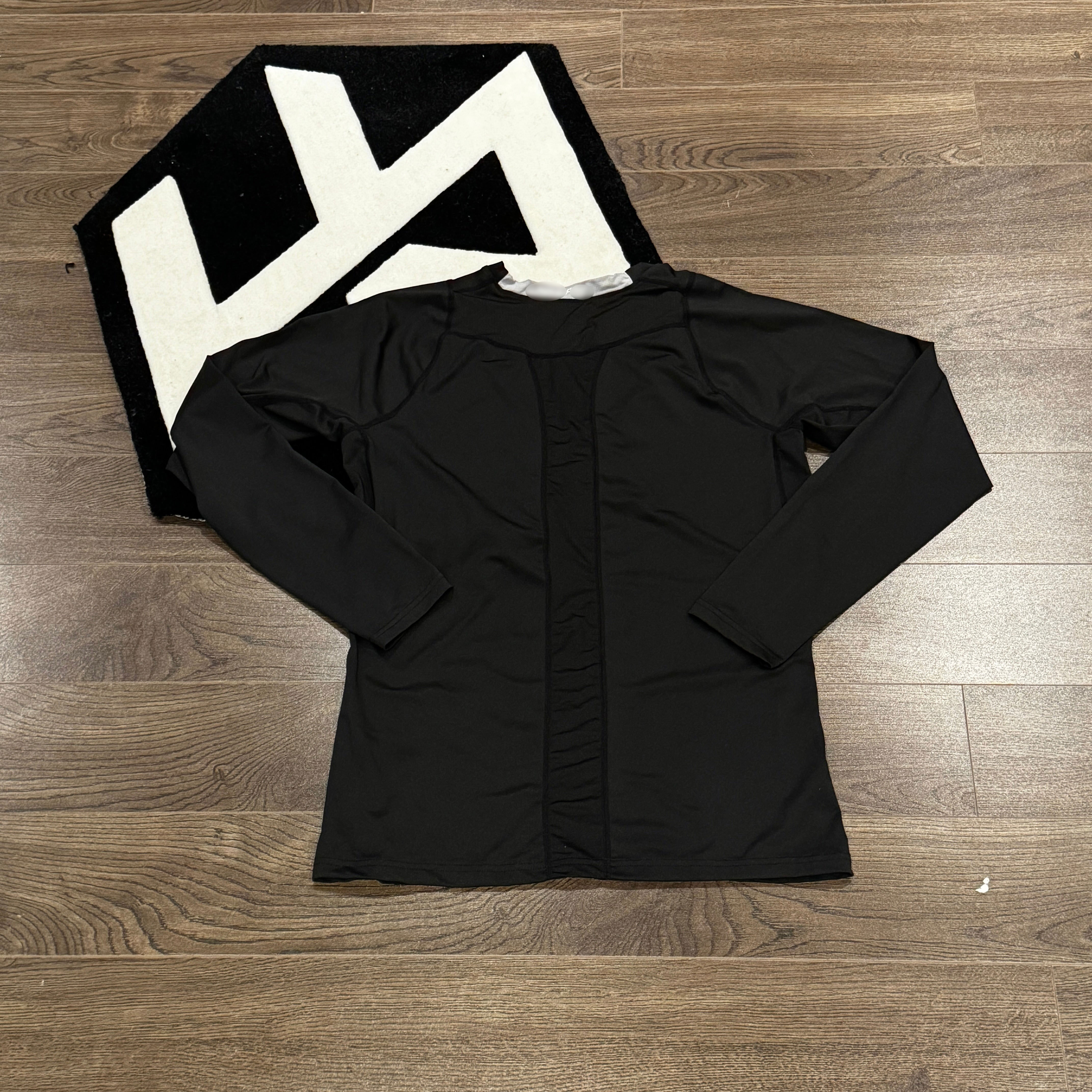 Elite Pro Black Compression Long Sleeve