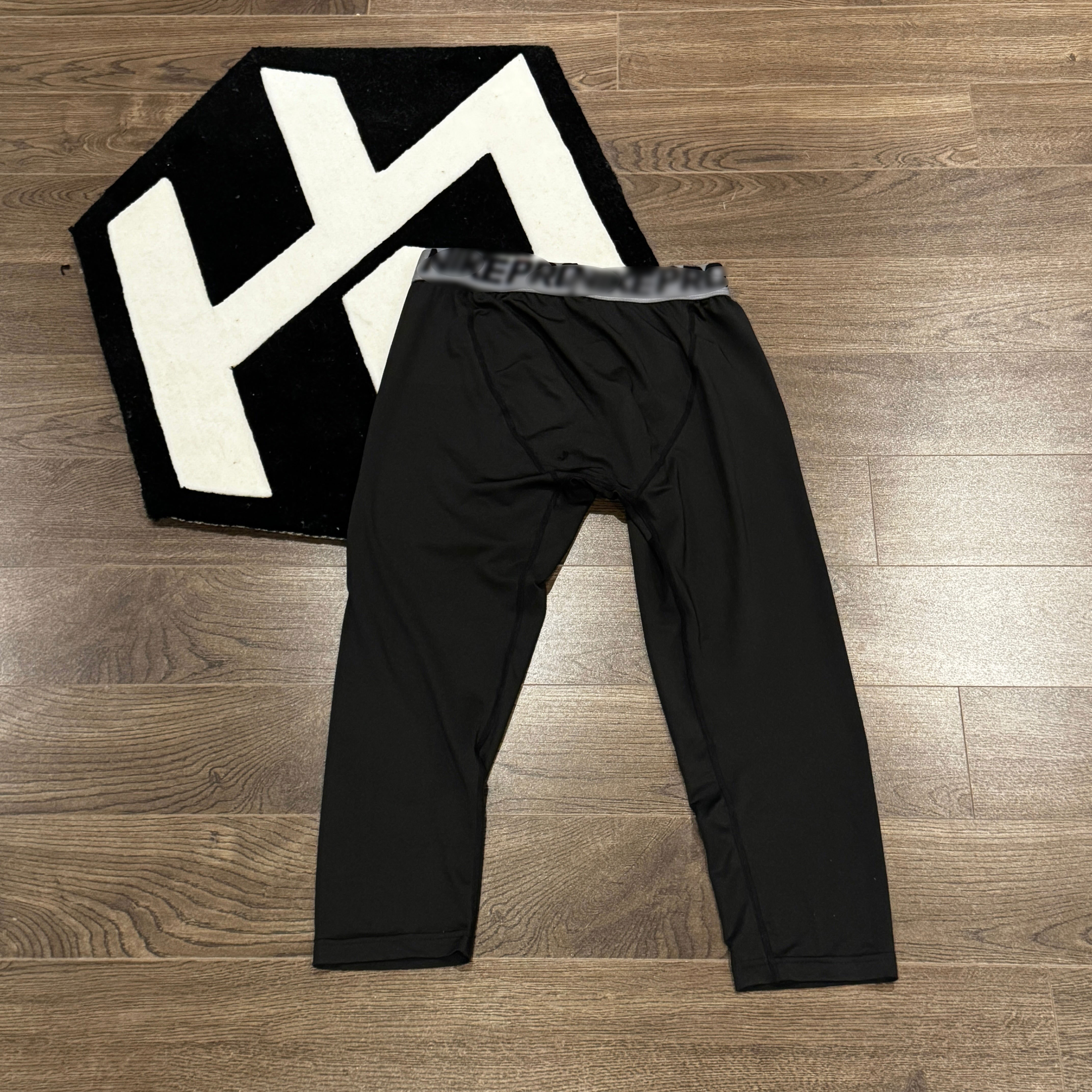 Elite Pro Black Compression Tights