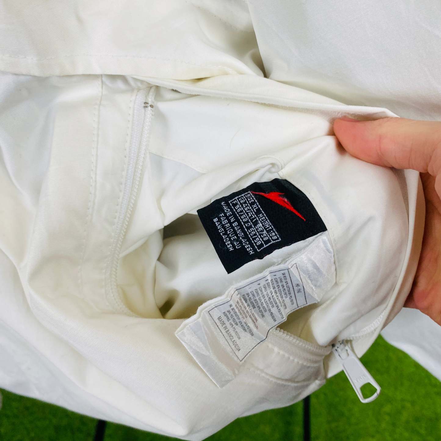 90s Reversible Sidewinder Fleece Coat Jacket Blue White