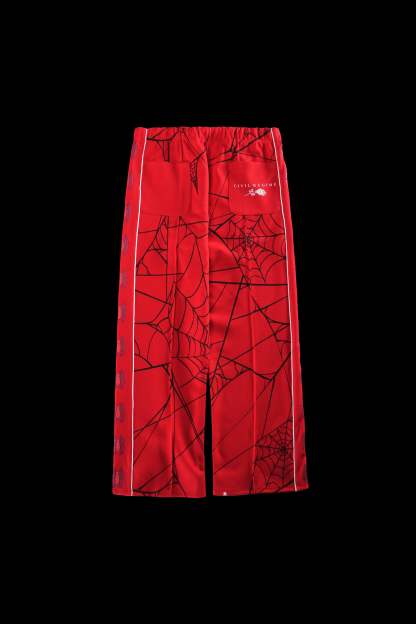 Spider Chaos Track Pants in E-Red
