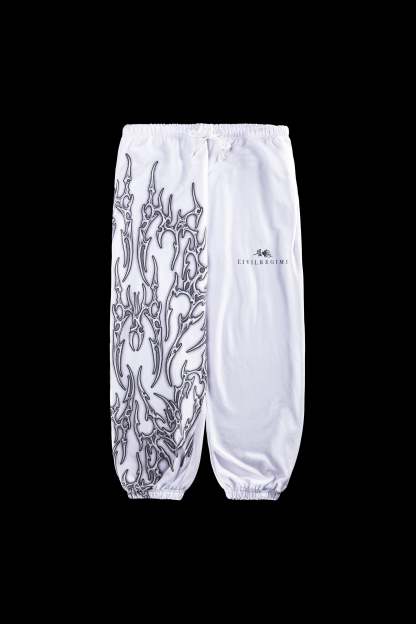 Nightfall Lounger Sweat Pants in White