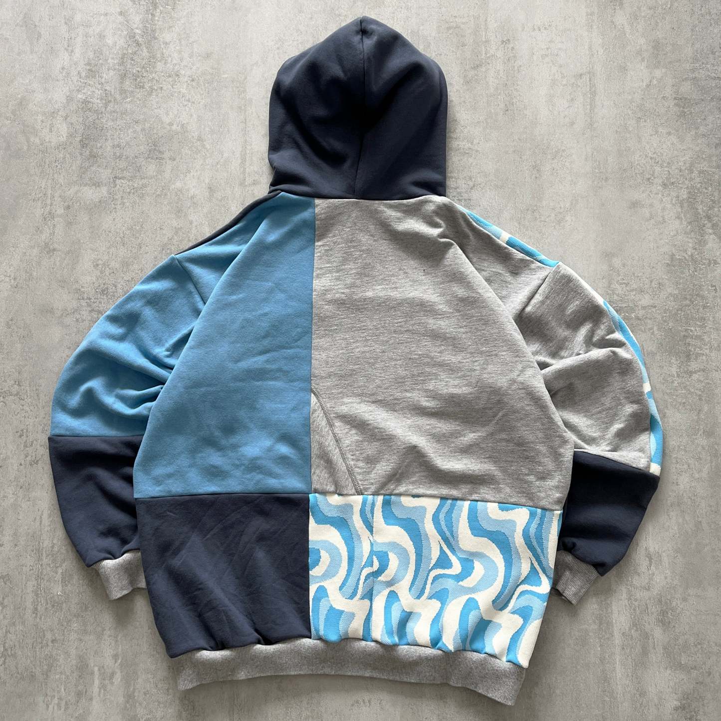 'PATCHWORK' HOODIE (XL)