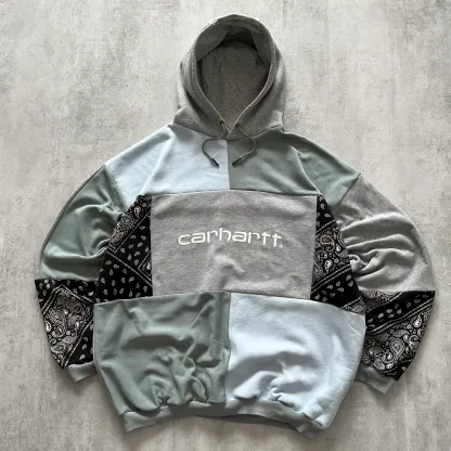 'PATCHWORK' HOODIE (XL)