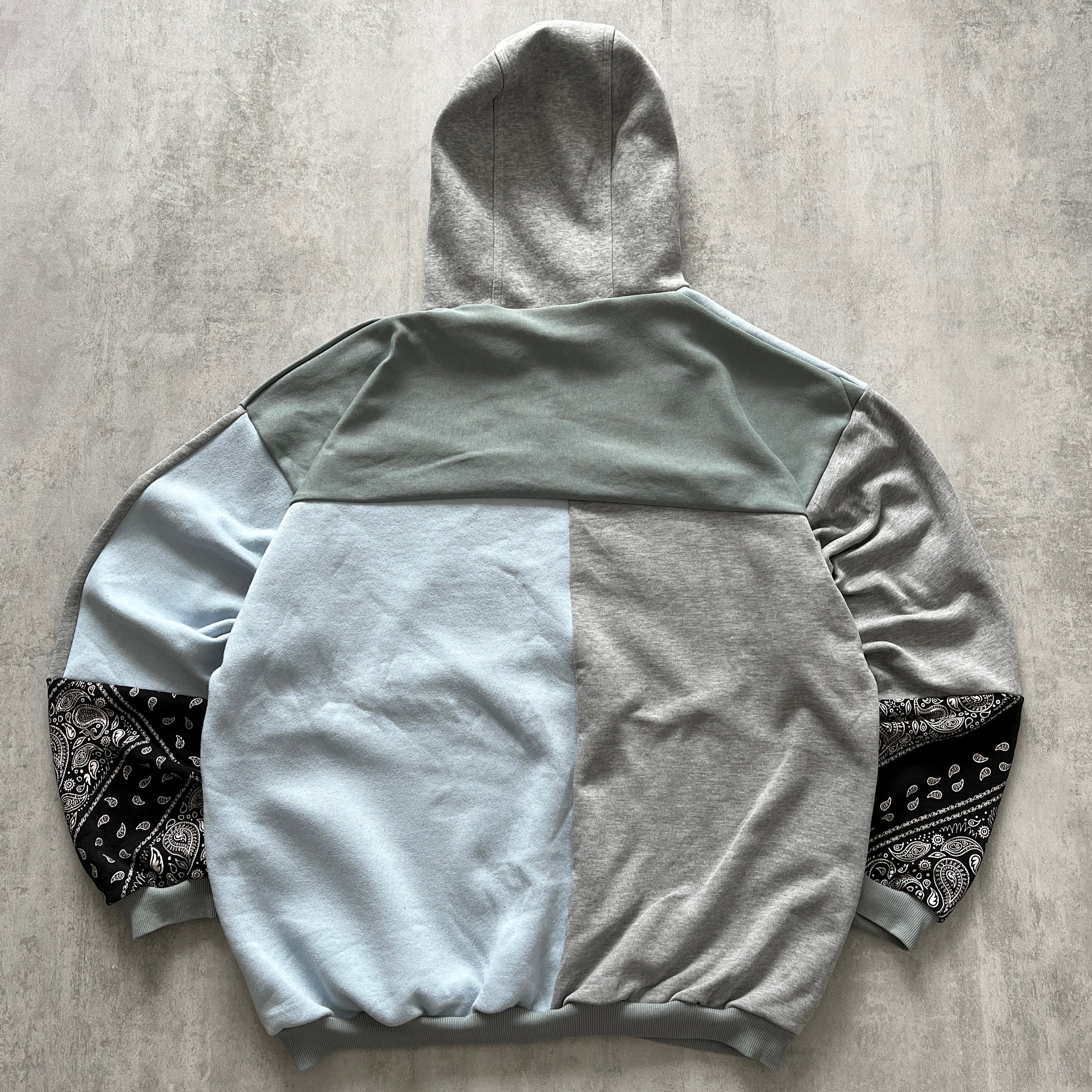 'PATCHWORK' HOODIE (XL)