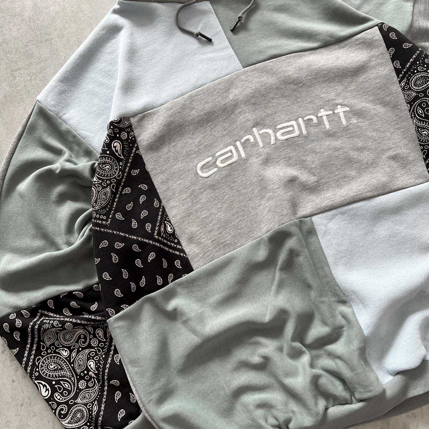 'PATCHWORK' HOODIE (XL)