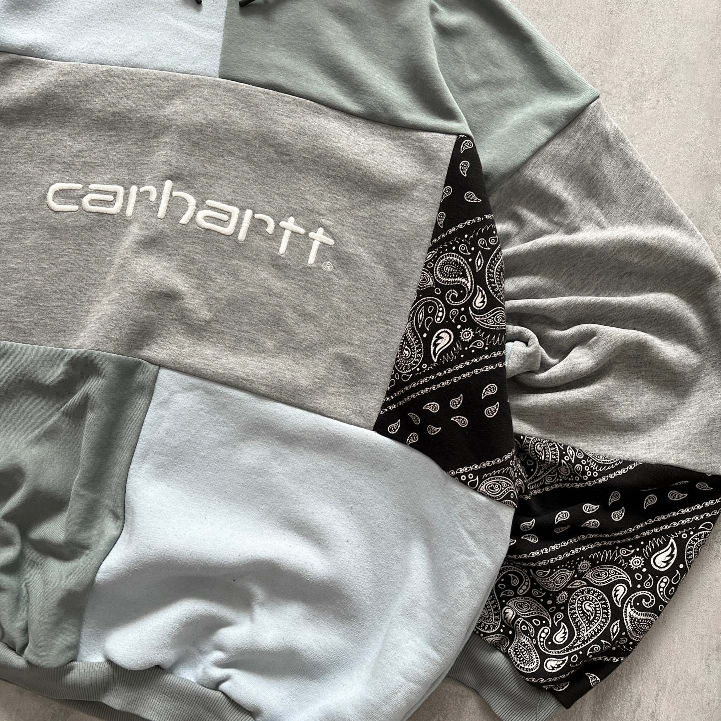 'PATCHWORK' HOODIE (XL)