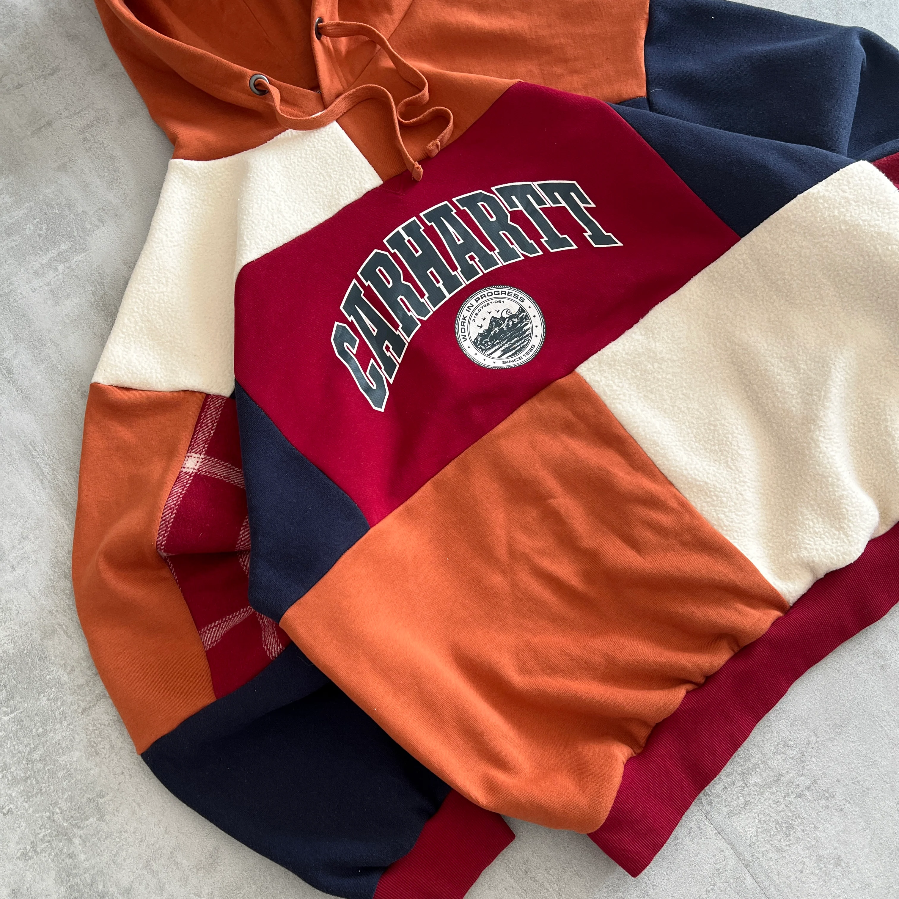 'PATCHWORK' HOODIE (XL)