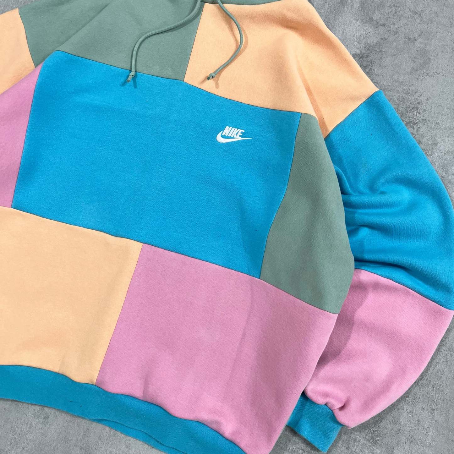 'PATCHWORK' HOODIE (XL)