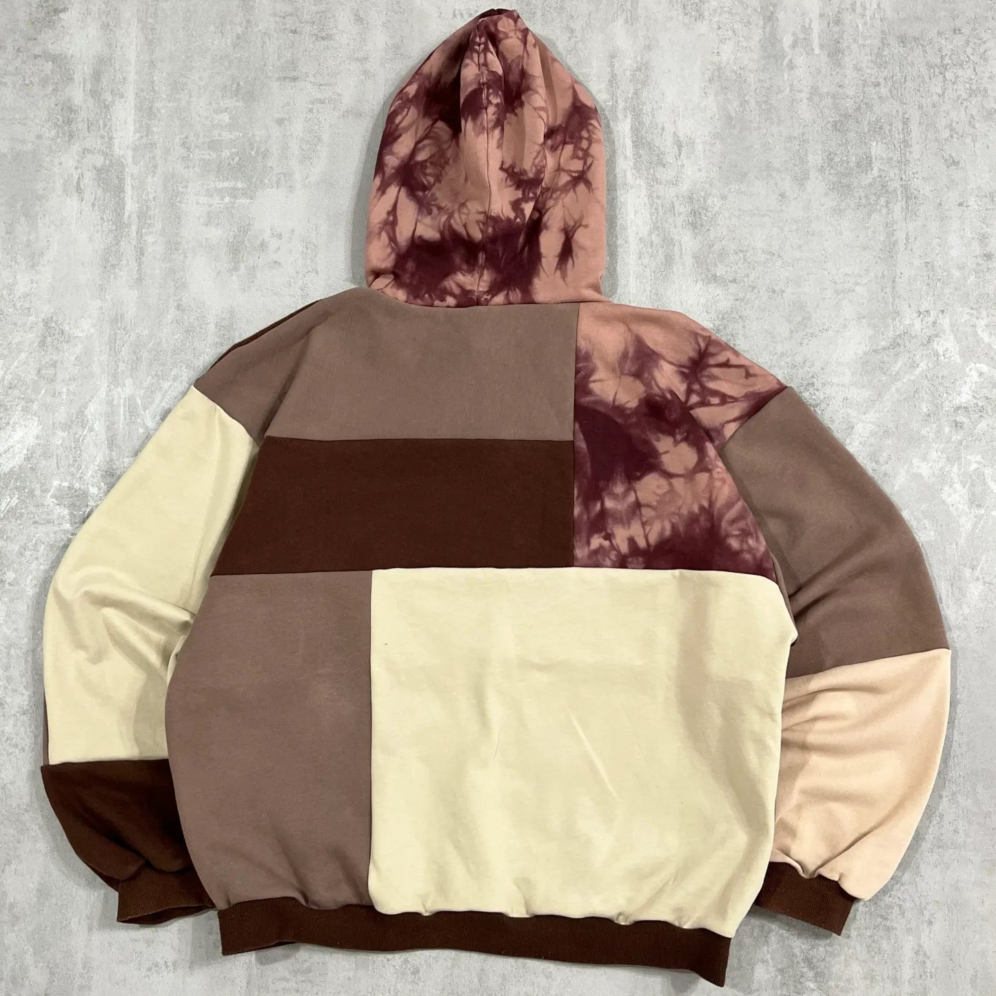 'PATCHWORK' HOODIE (XL)
