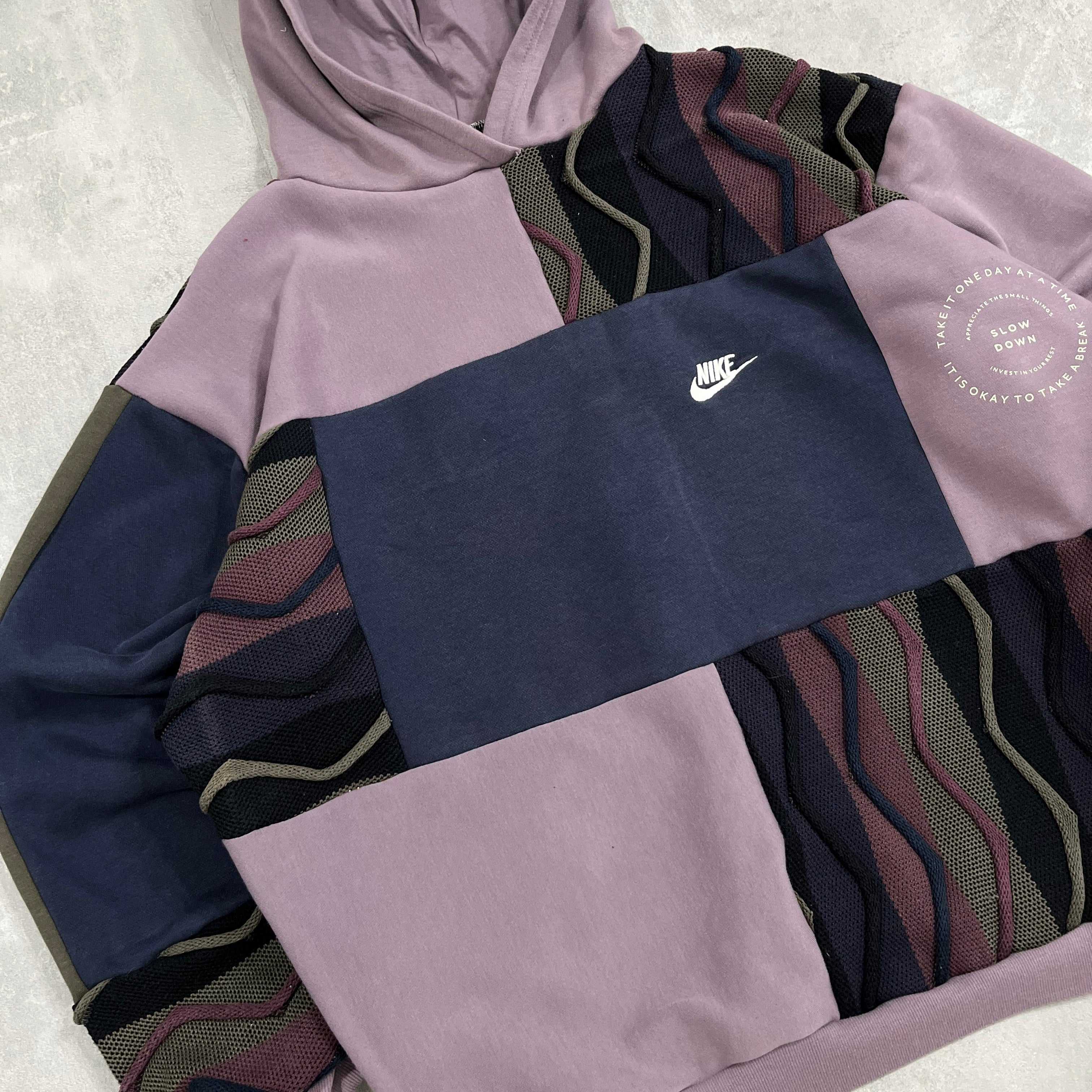 'PATCHWORK' HOODIE (XL)