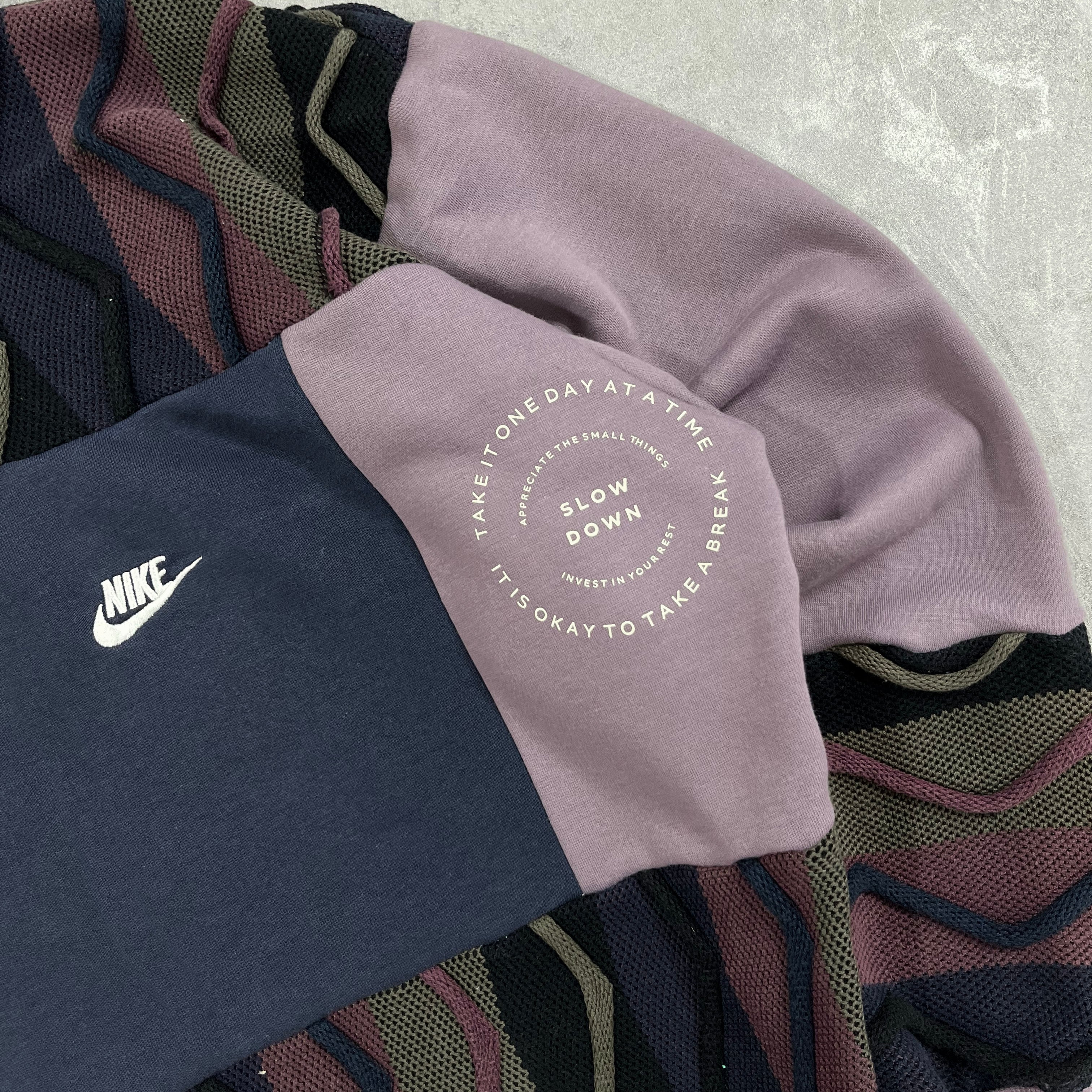 'PATCHWORK' HOODIE (XL)